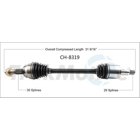 Surtrack Axle Cv Axle Shaft, CH-8319 CH-8319